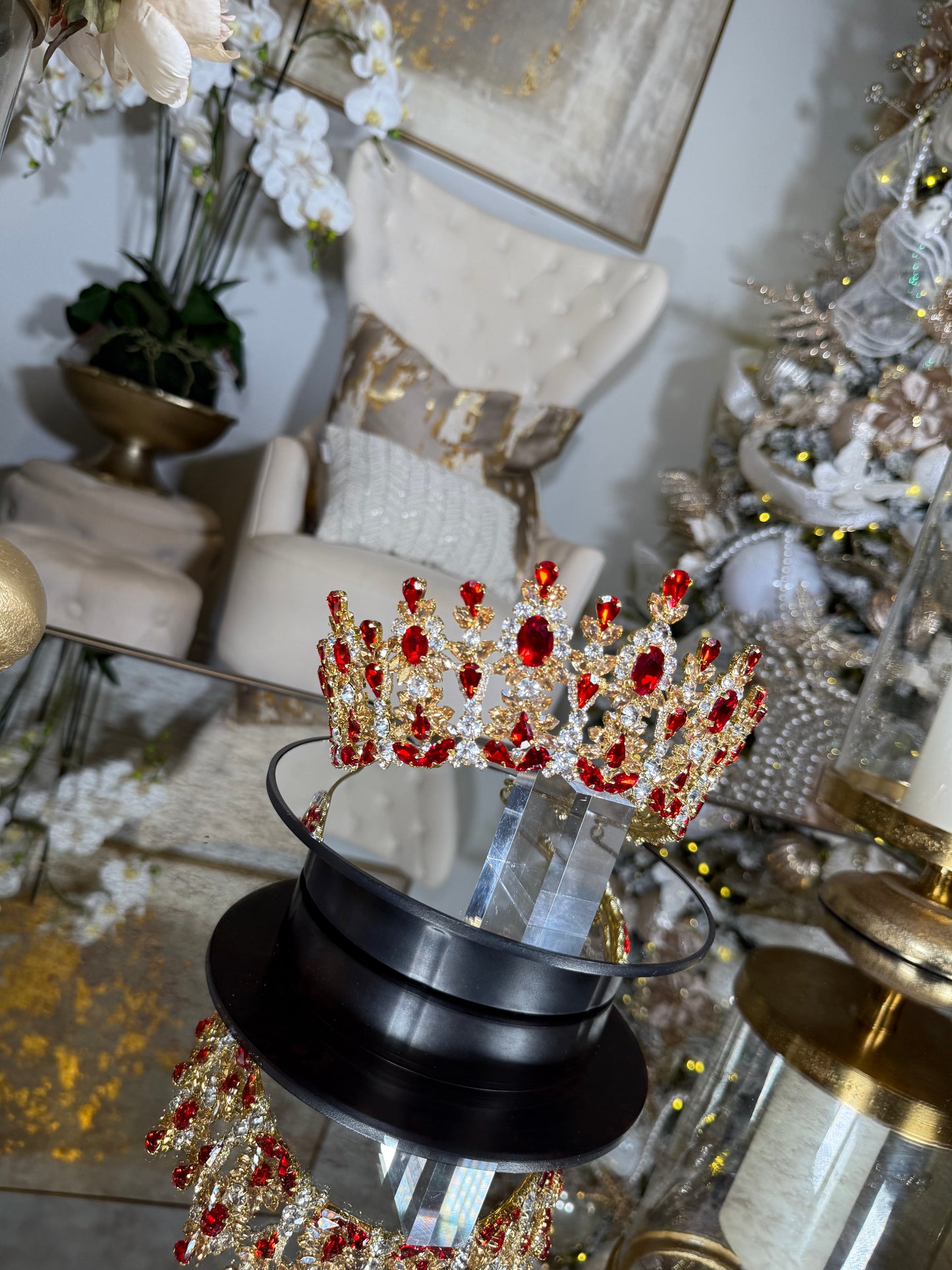 Red And Gold Crown