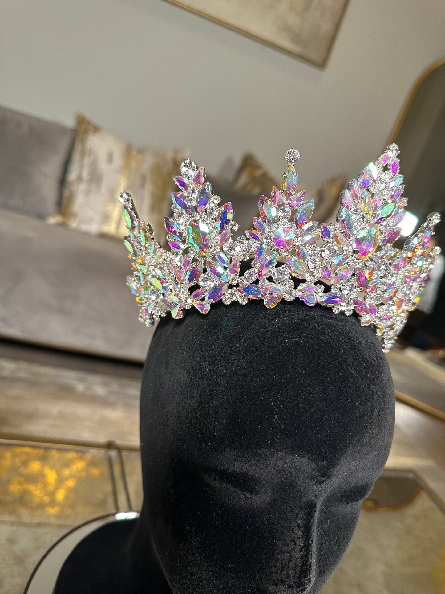 Iridescent Silver Crown