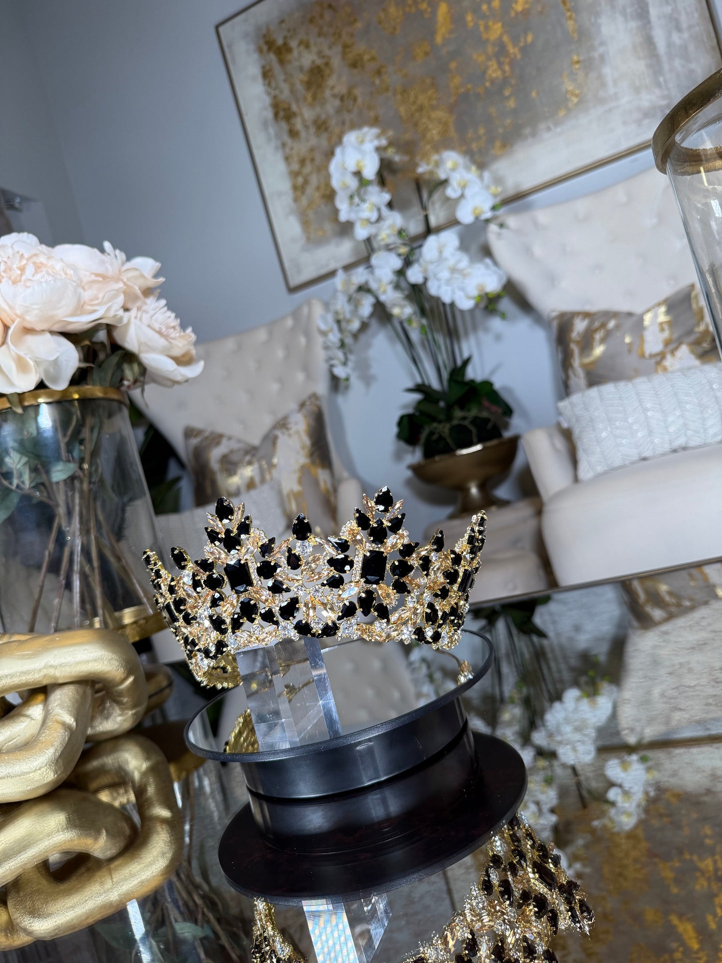 Black And Gold Crown