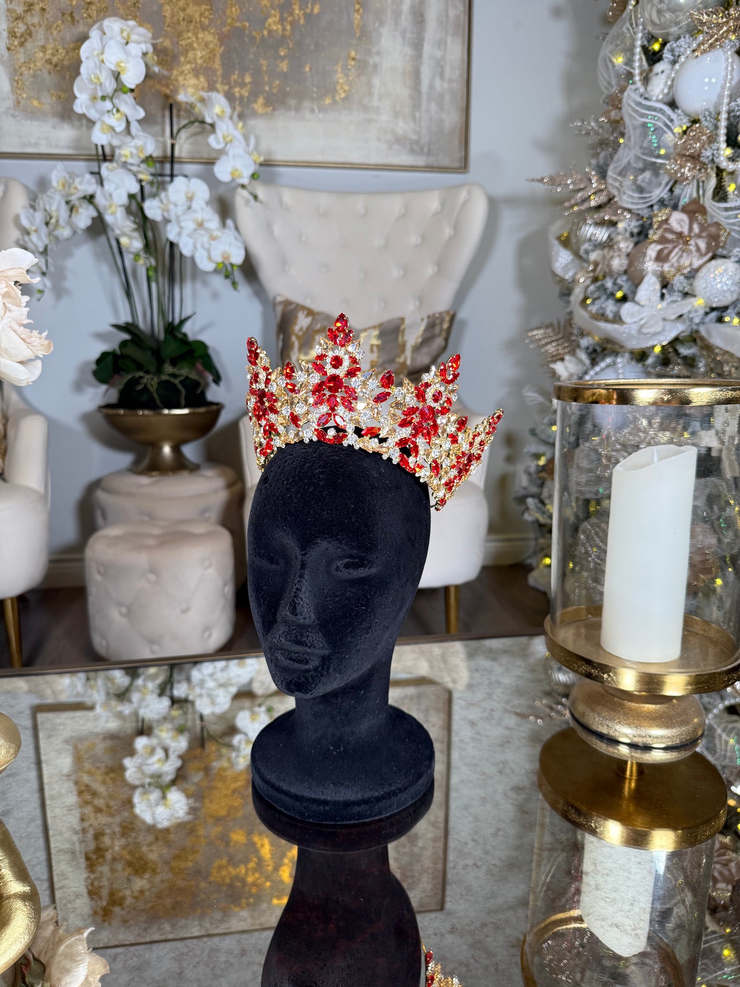 Red And Gold Crown