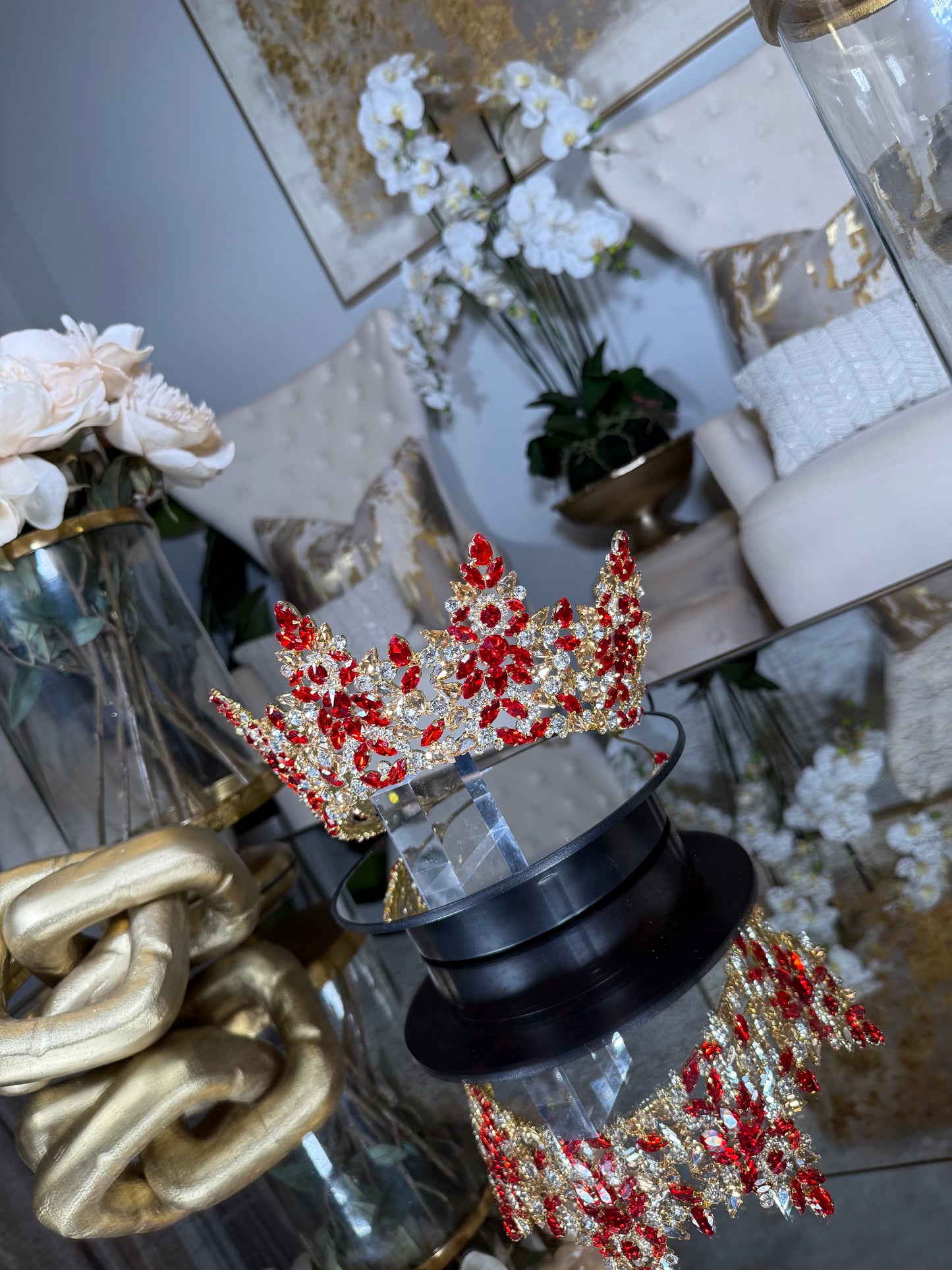 Red And Gold Crown