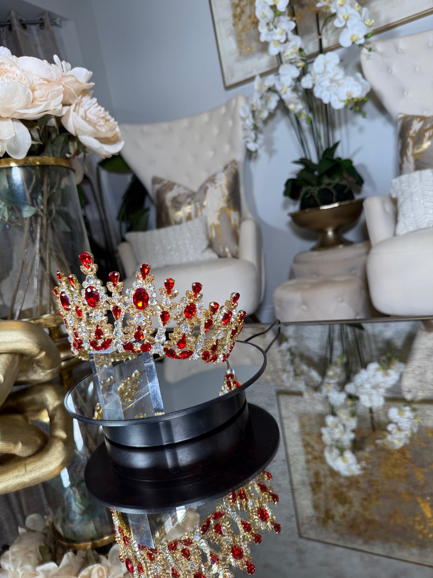 Red And Gold Crown