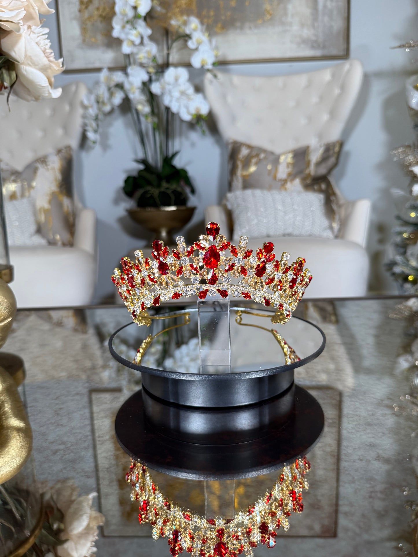 Red And Gold Crown
