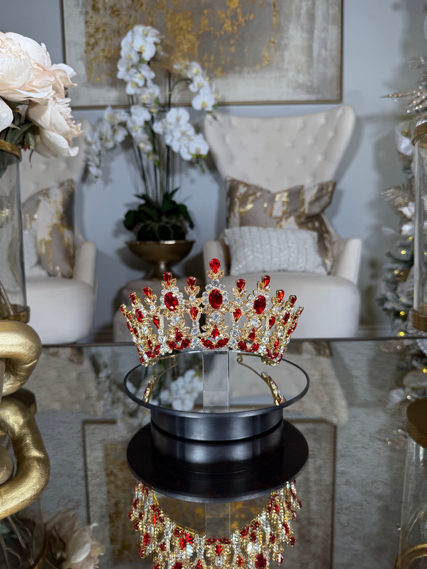 Red And Gold Crown