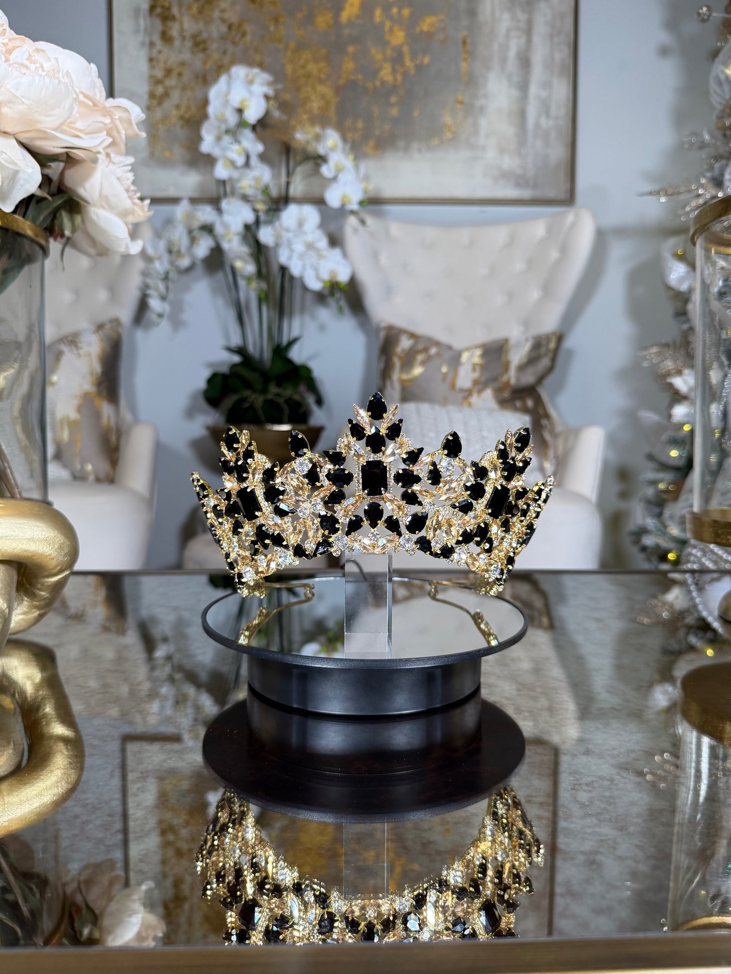 Black And Gold Crown