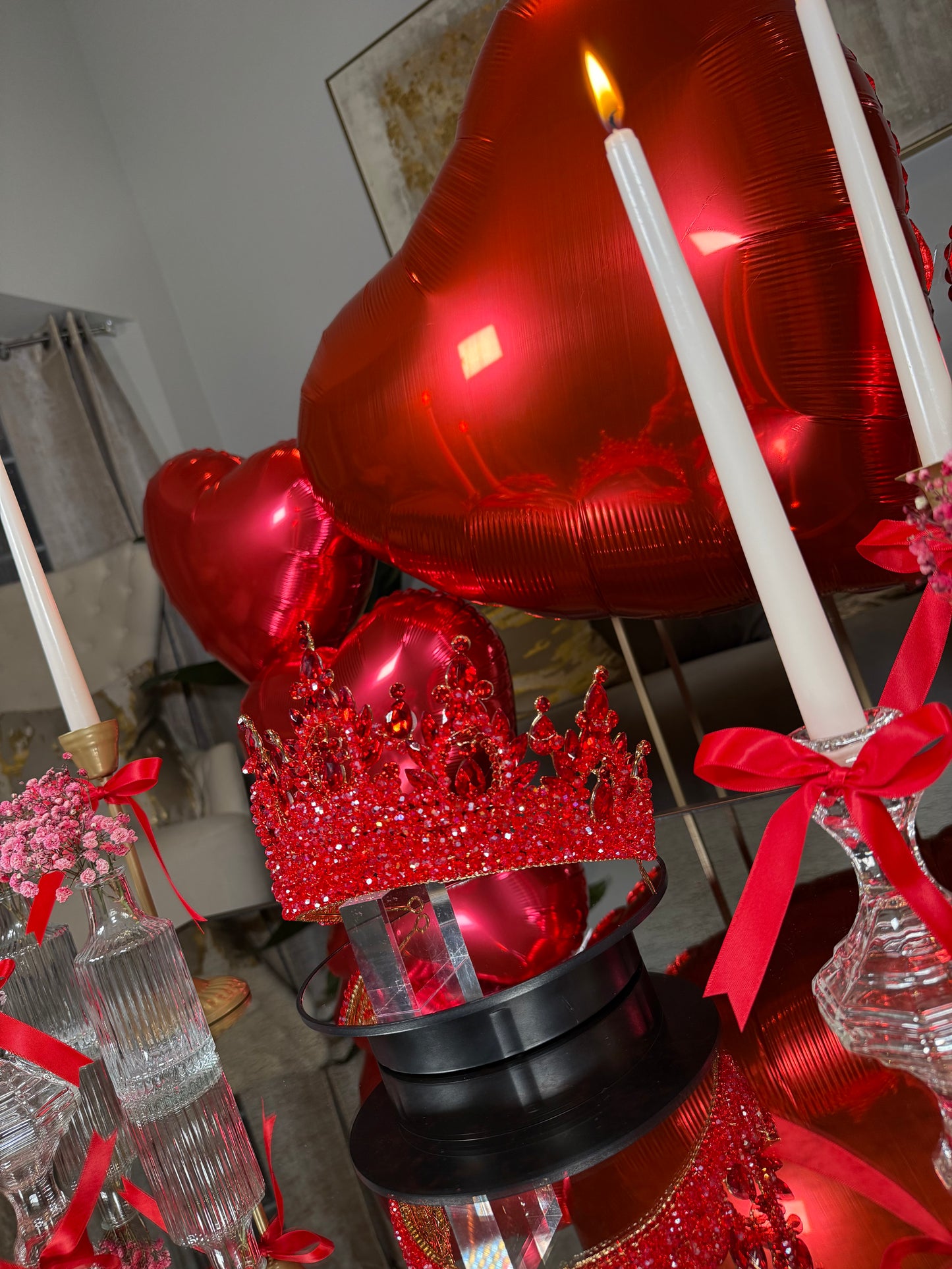 Red Beaded Crown