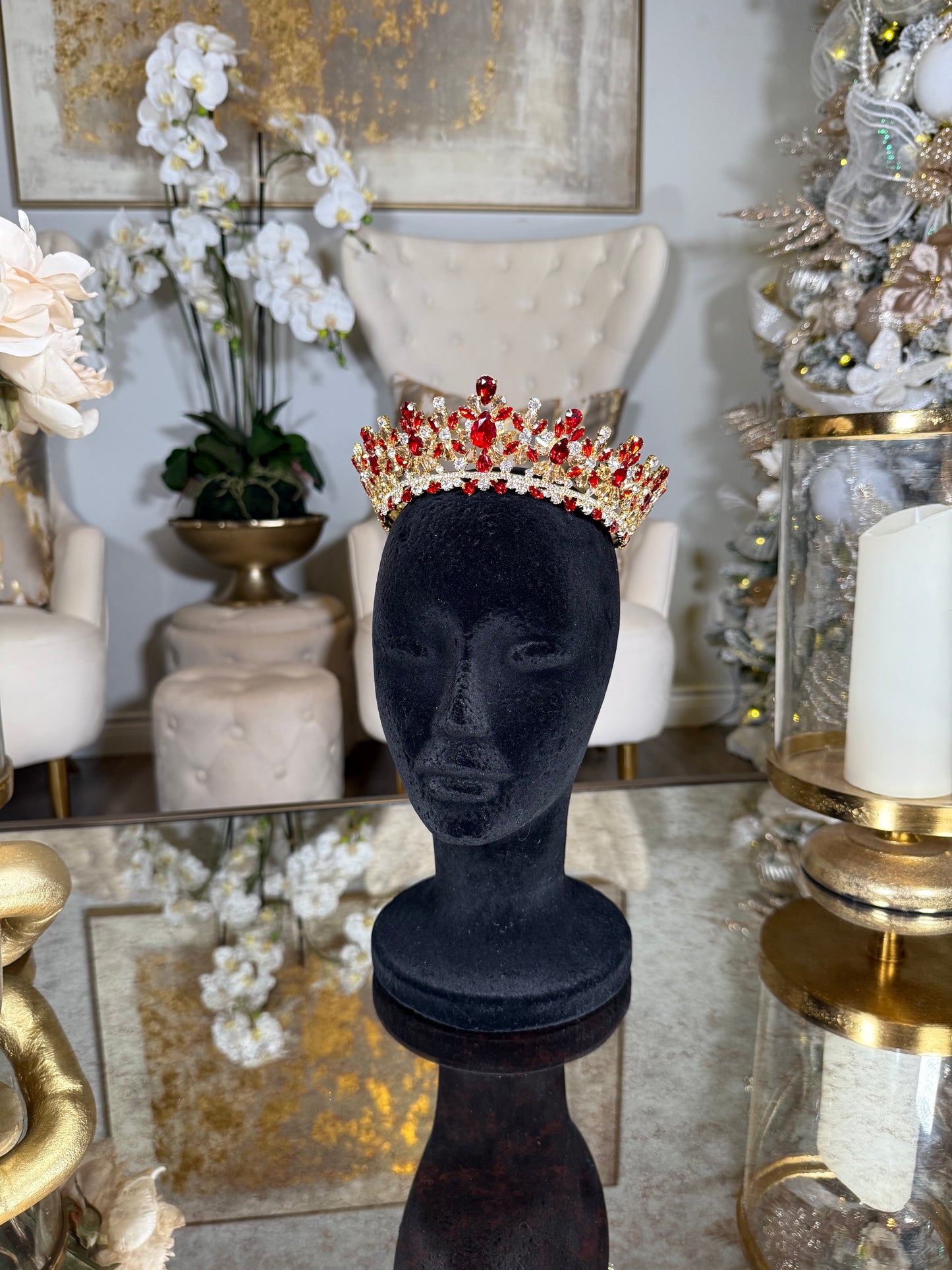 Red And Gold Crown