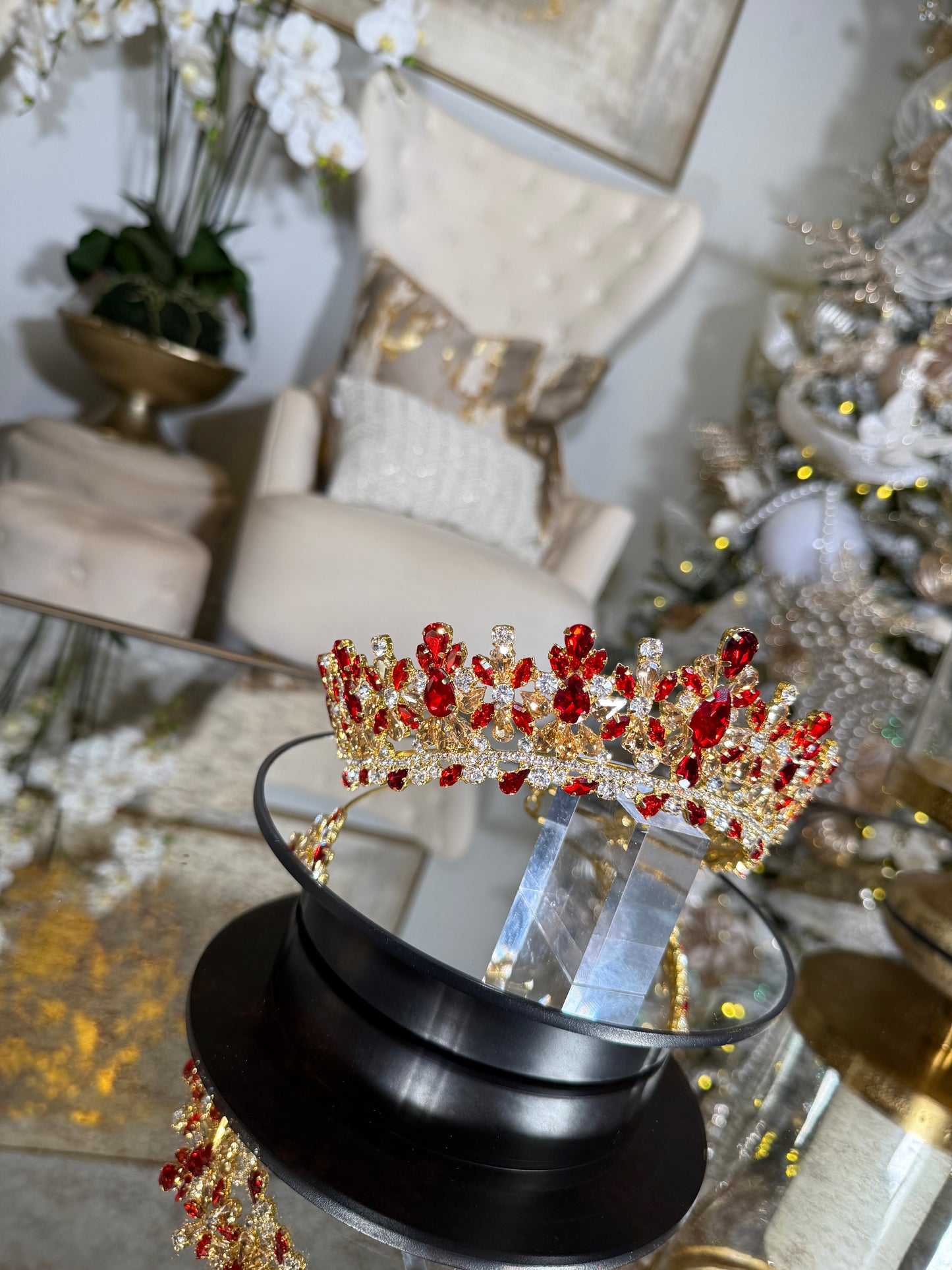 Red And Gold Crown