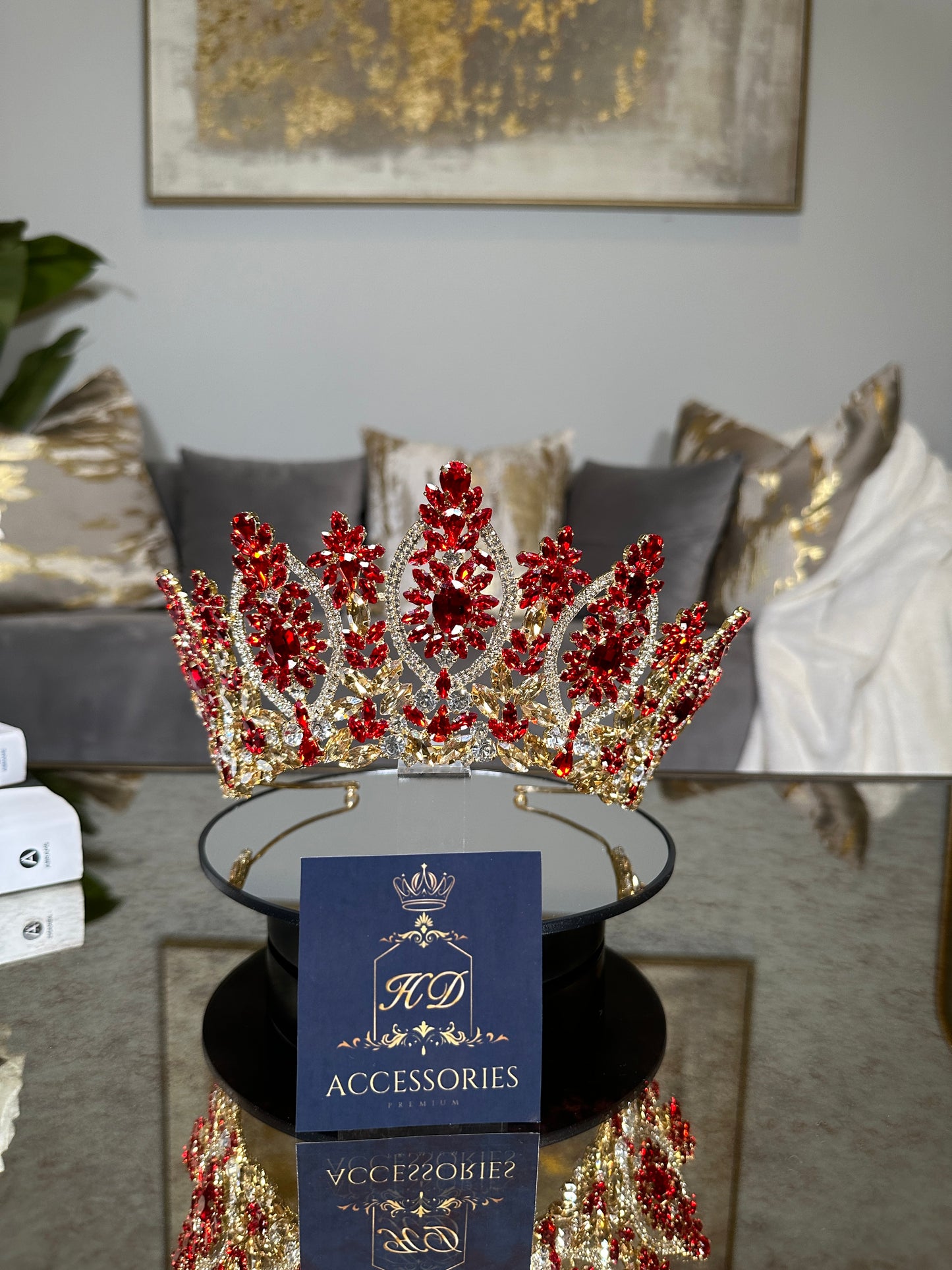 Red And Gold Crown