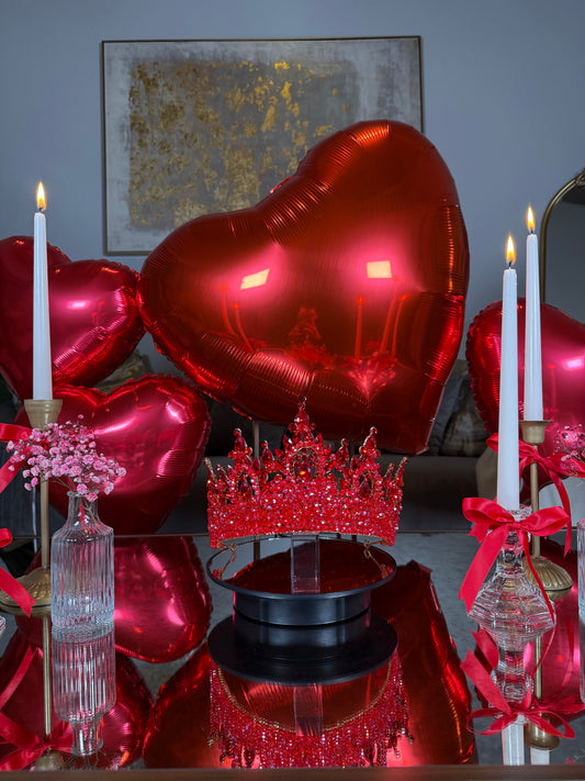 Red Beaded Crown