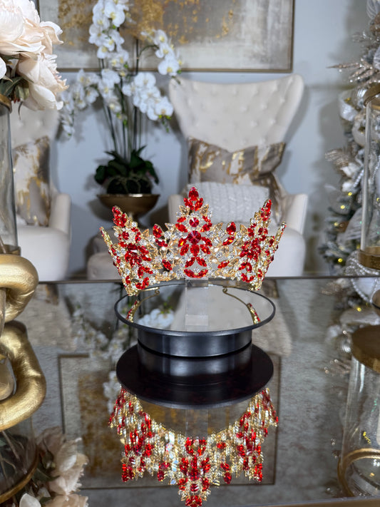 Red And Gold Crown