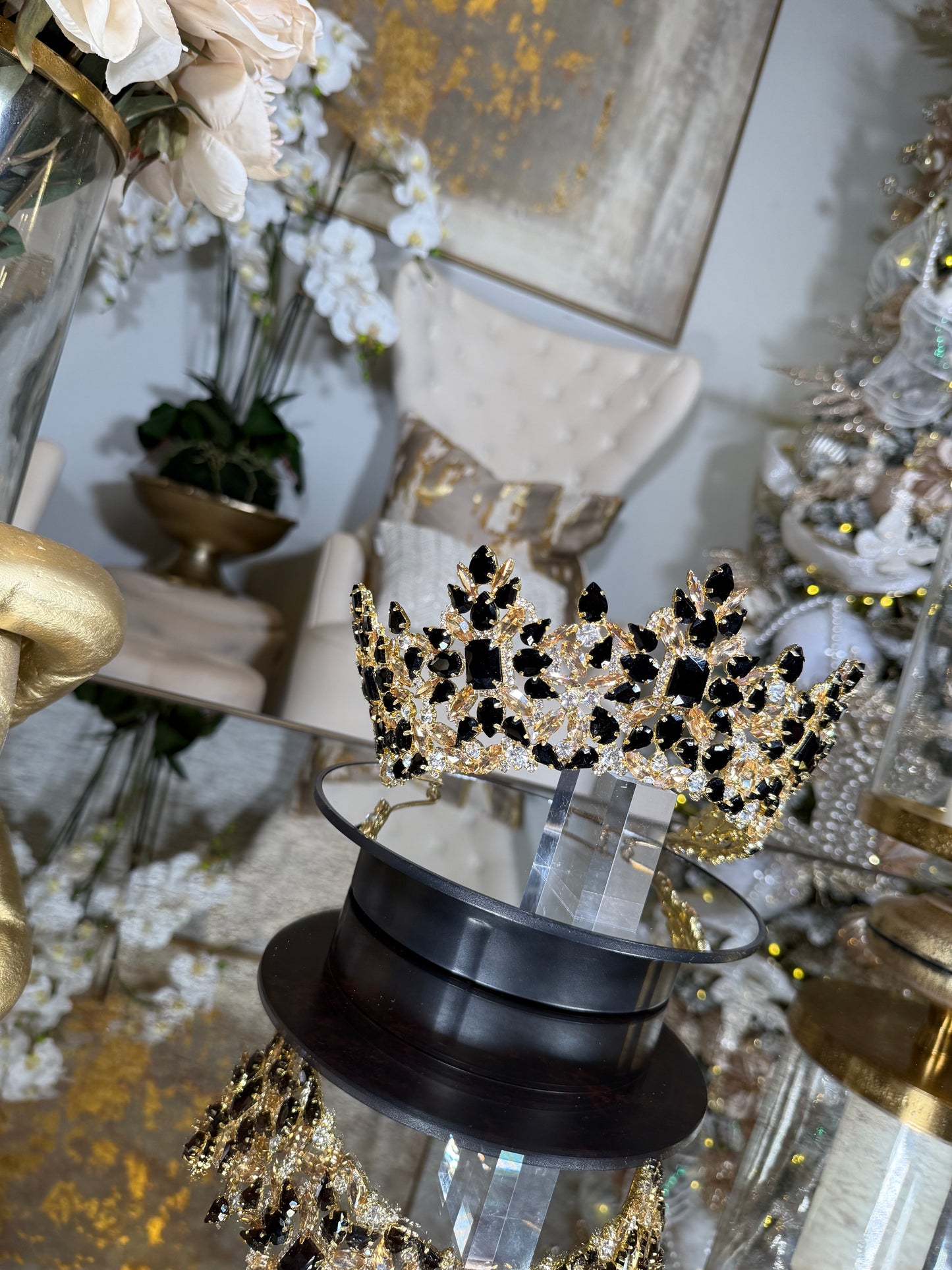 Black And Gold Crown