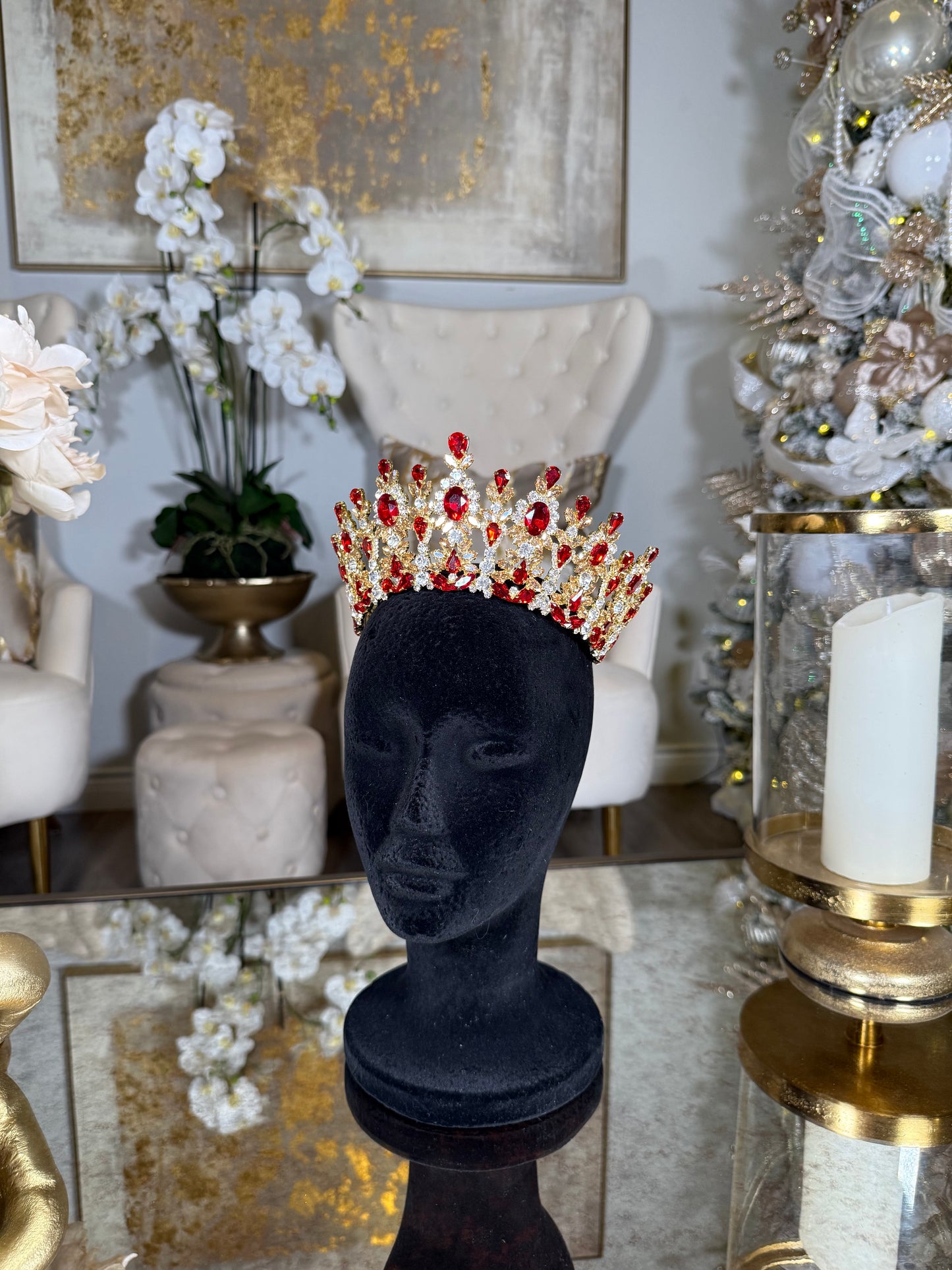 Red And Gold Crown