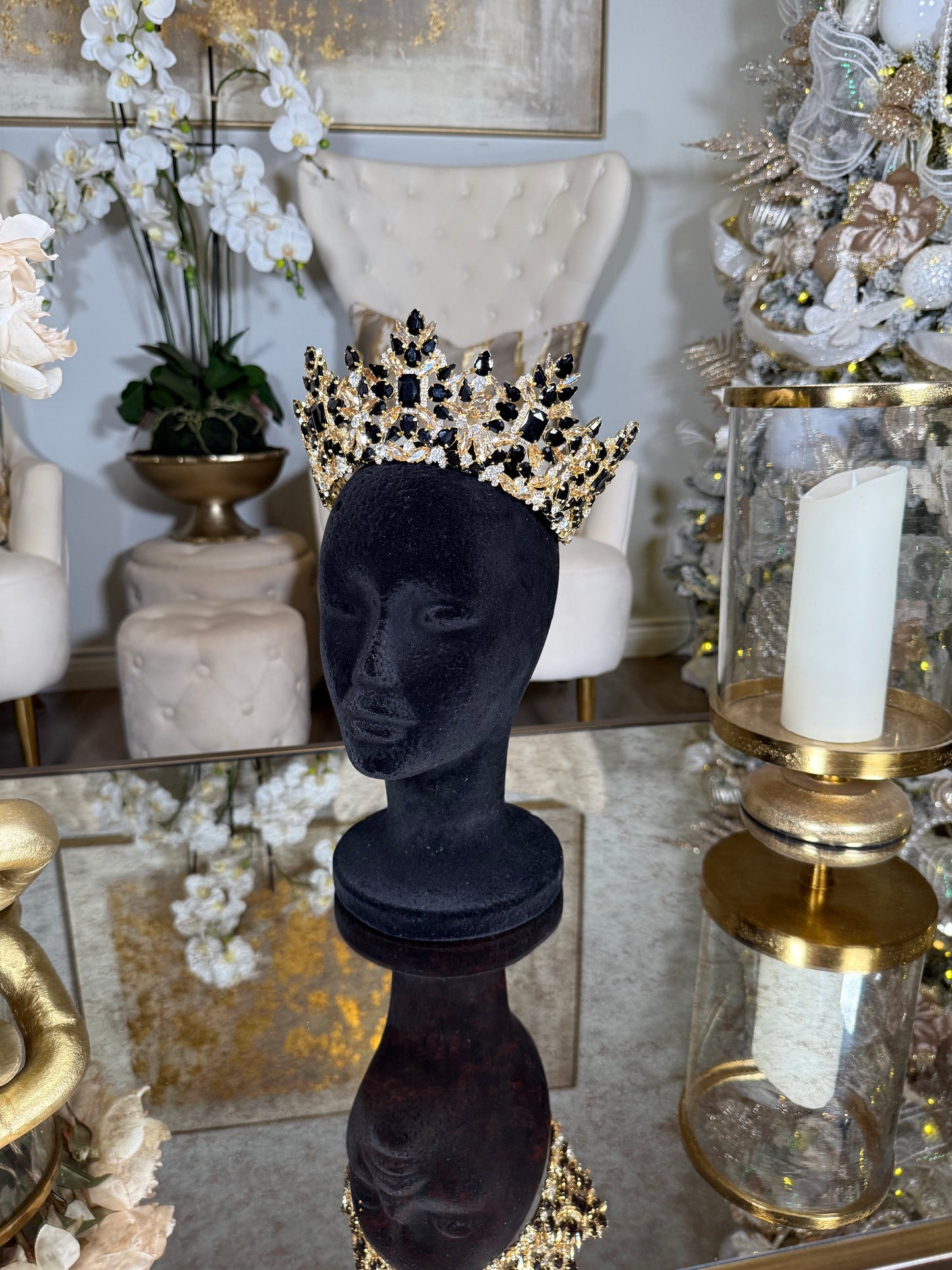 Black And Gold Crown