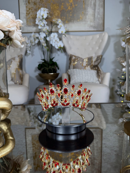 Red And Gold Crown