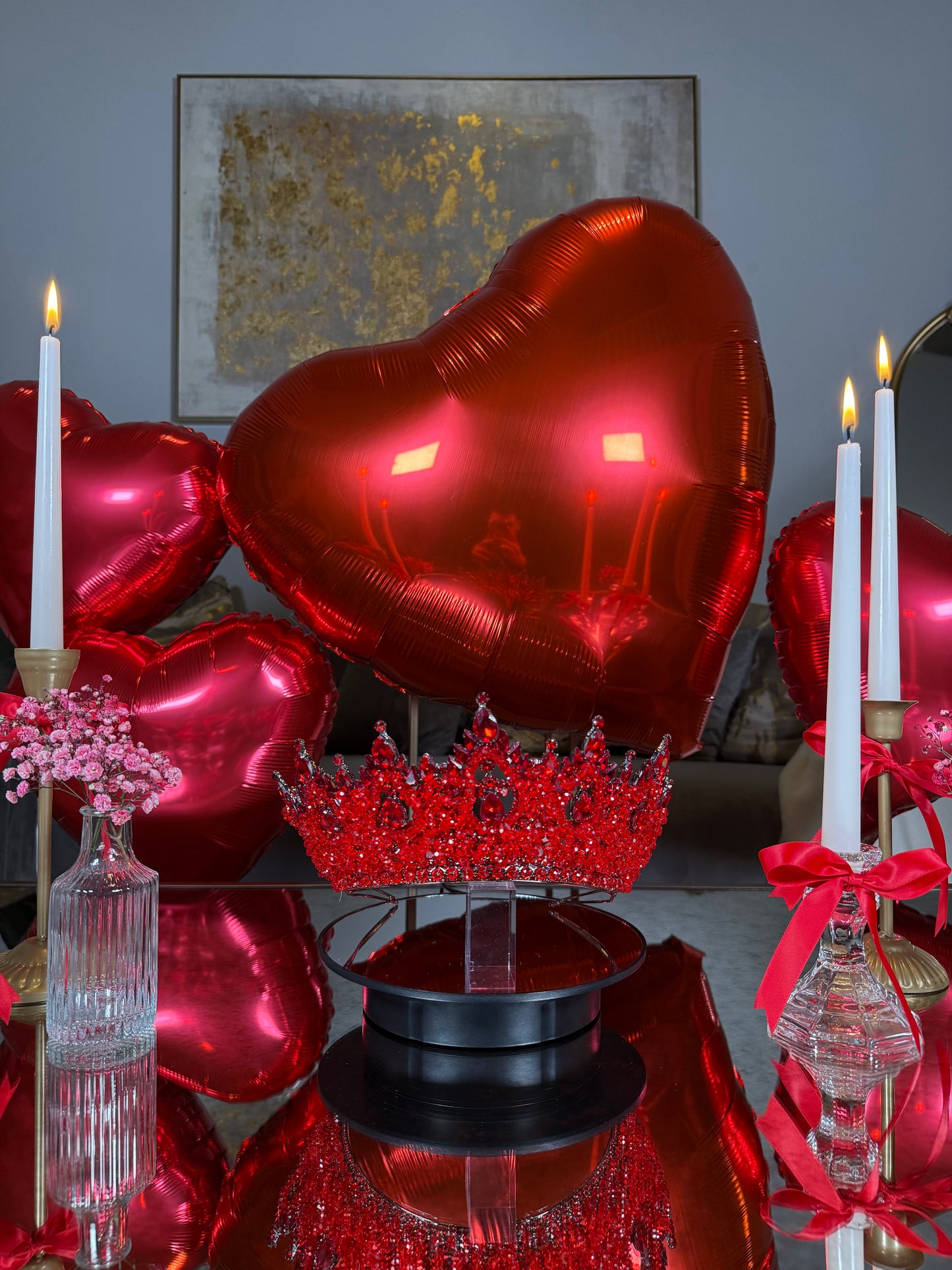 Red Beaded Crown