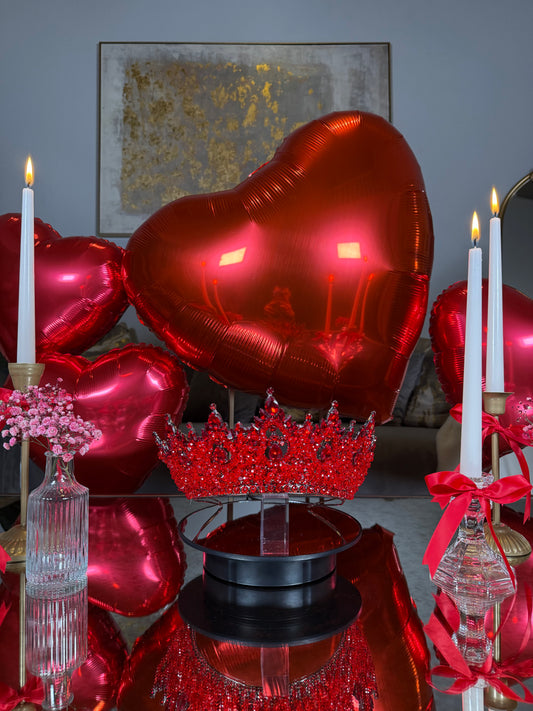 Red Beaded Crown