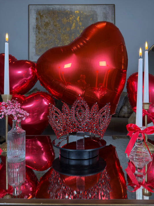 Red Quinceañera Crown