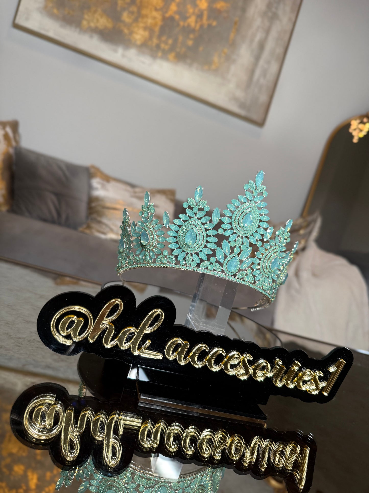 Sage Green Crown
