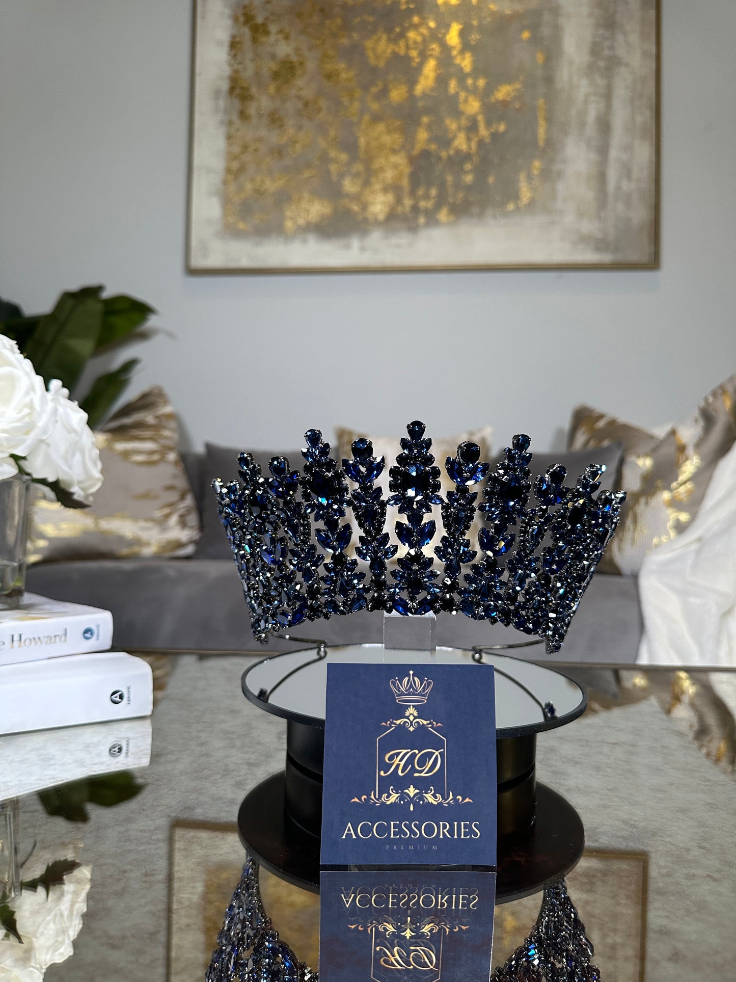 Navy Blue Crown