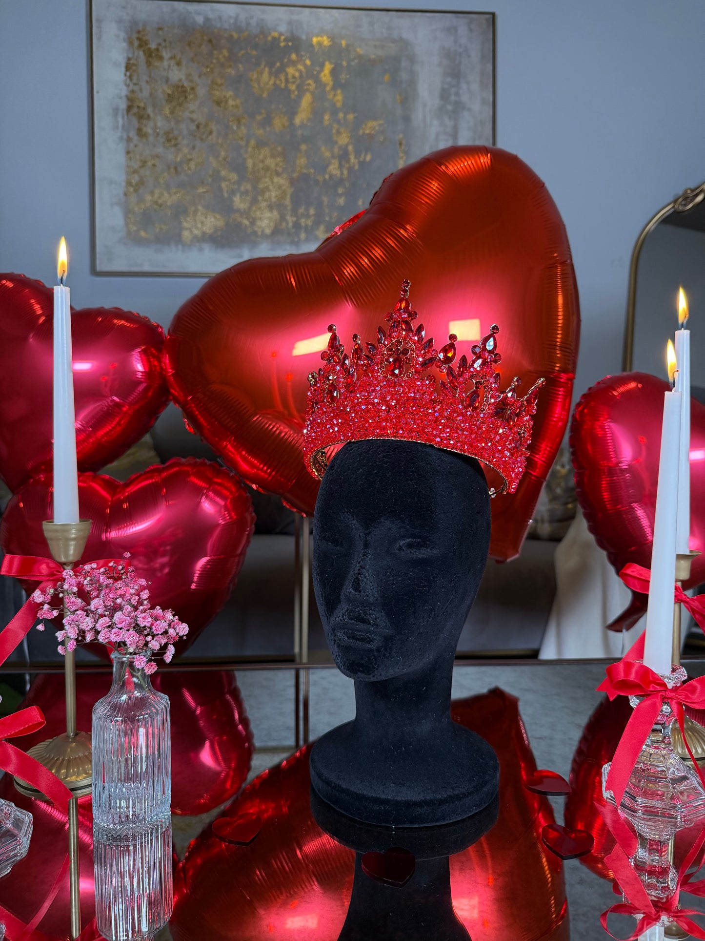 Red Beaded Crown