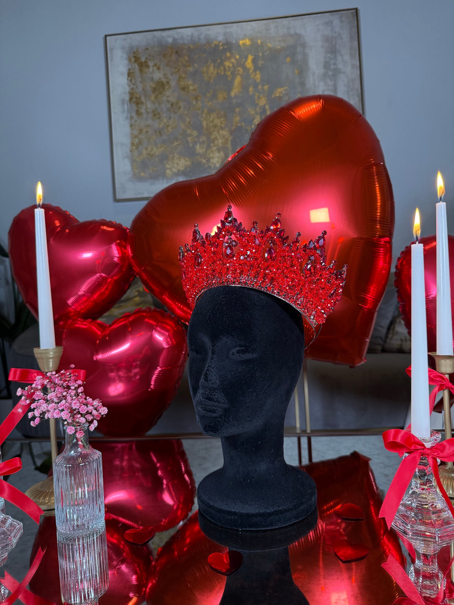 Red Beaded Crown