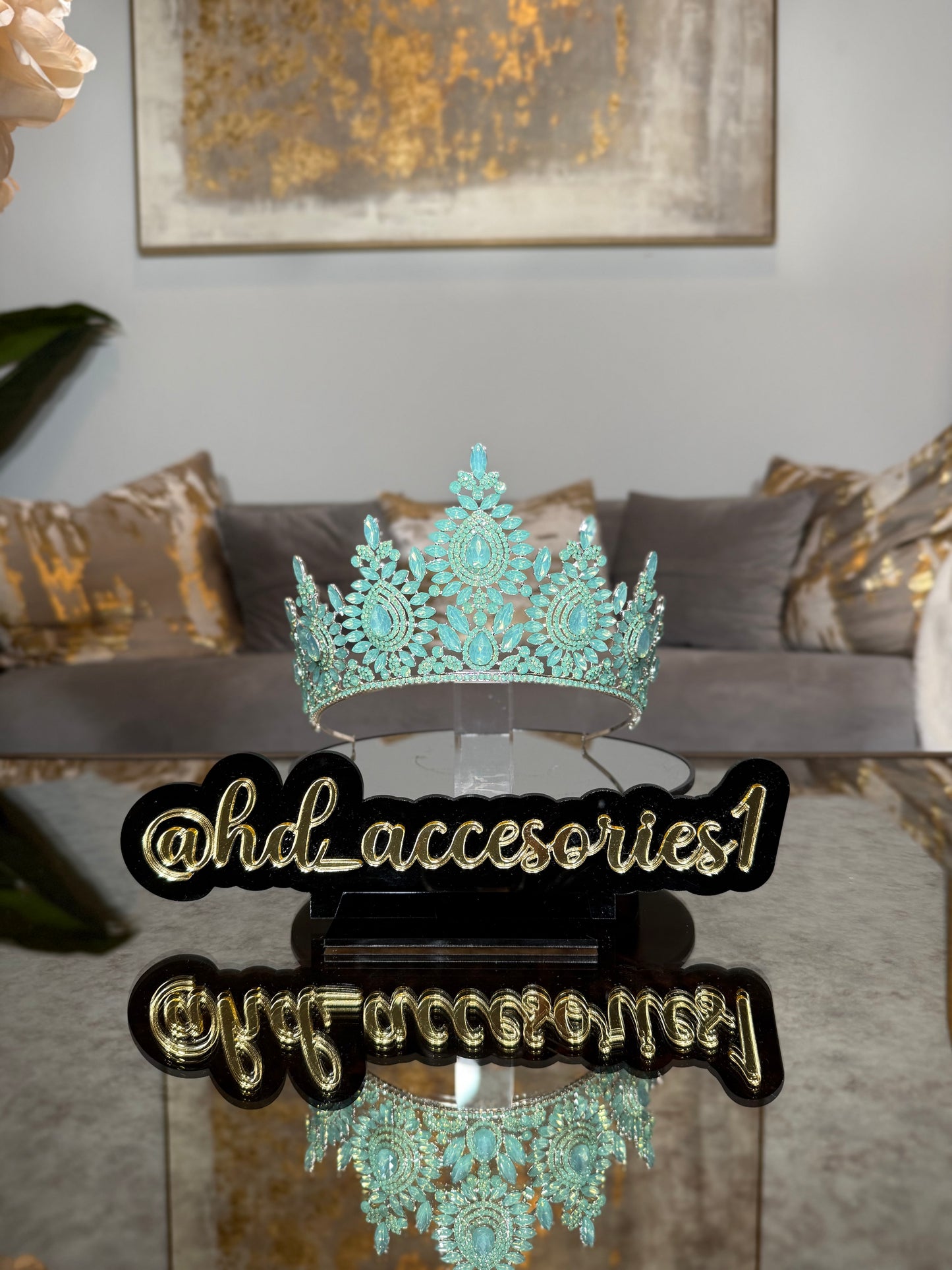 Sage Green Crown