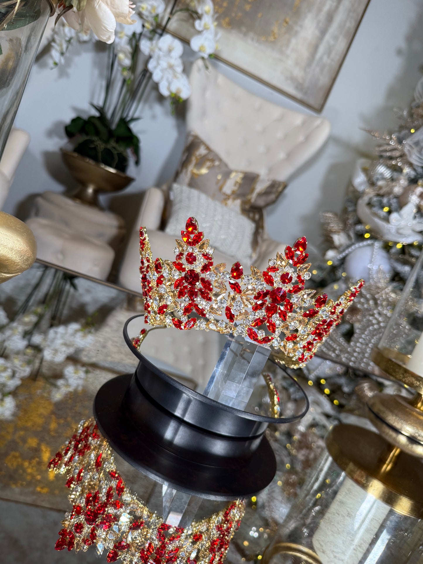 Red And Gold Crown