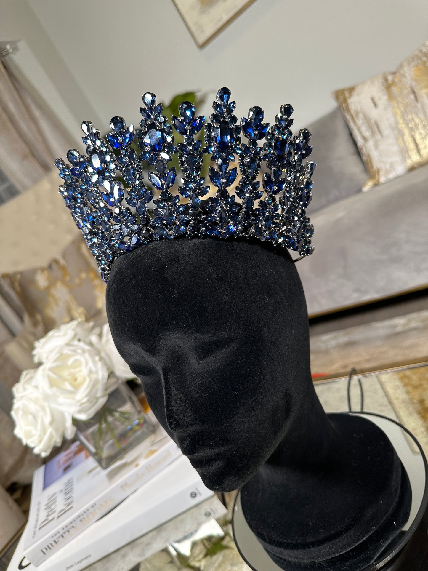 Navy Blue Crown